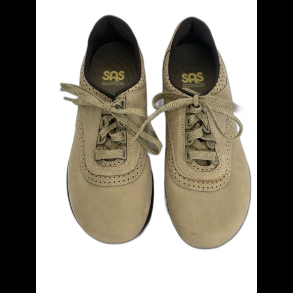 SAS Walk Easy Shoes Women’s Size 7.5M Color Sage Tripad Comfort S-Motion - Picture 3 of 12